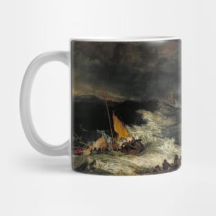 High Resolution William Turner The Shipwreck 1805 Mug